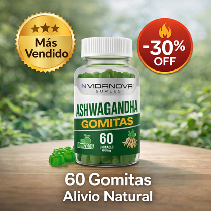 60 GOMITAS ASHWAGANDHA 1000mg