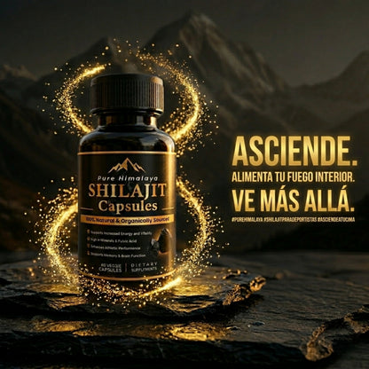 SHILAJIT PURE HIMALAYA 60 CAPSULAS