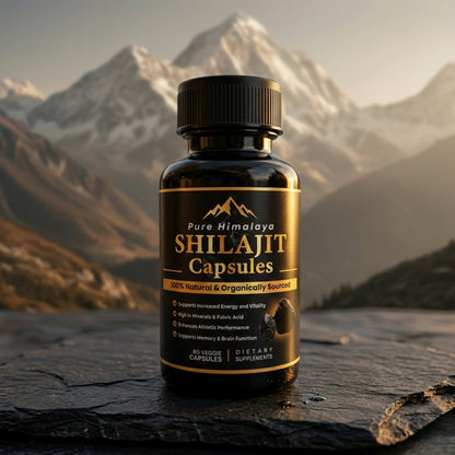 SHILAJIT PURE HIMALAYA 60 CAPSULAS