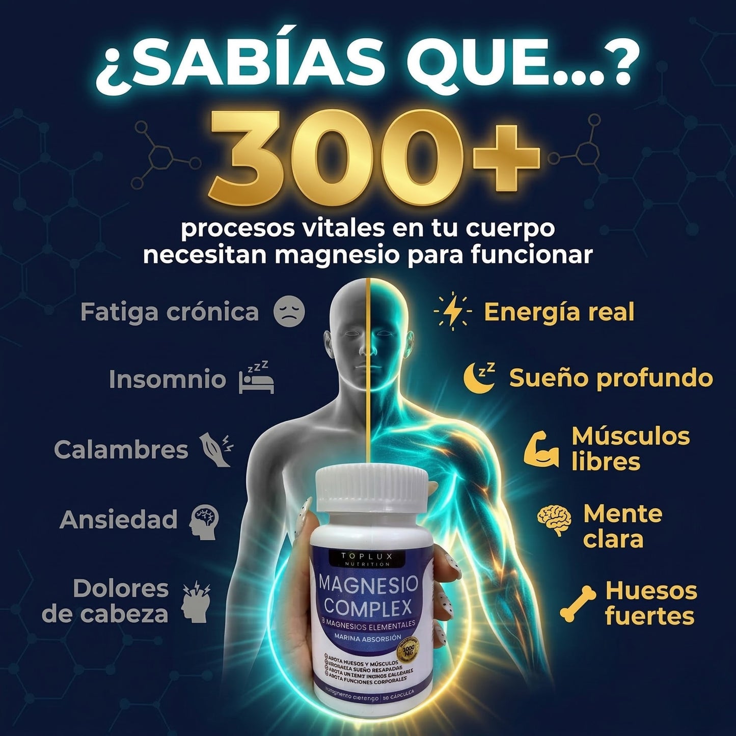 MAGNESIO COMPLEX 600MG